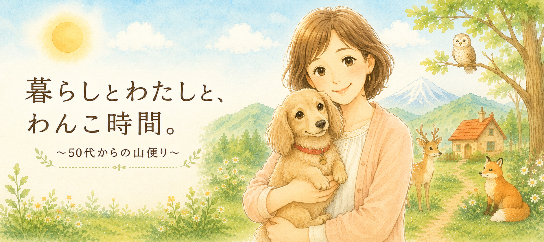 暮らしとわたしと、わんこ時間〜50代からの山便り〜
