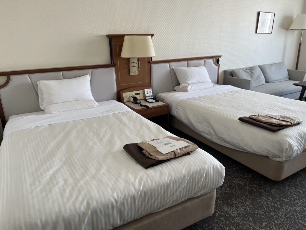 函館国際ホテルのお部屋🛌